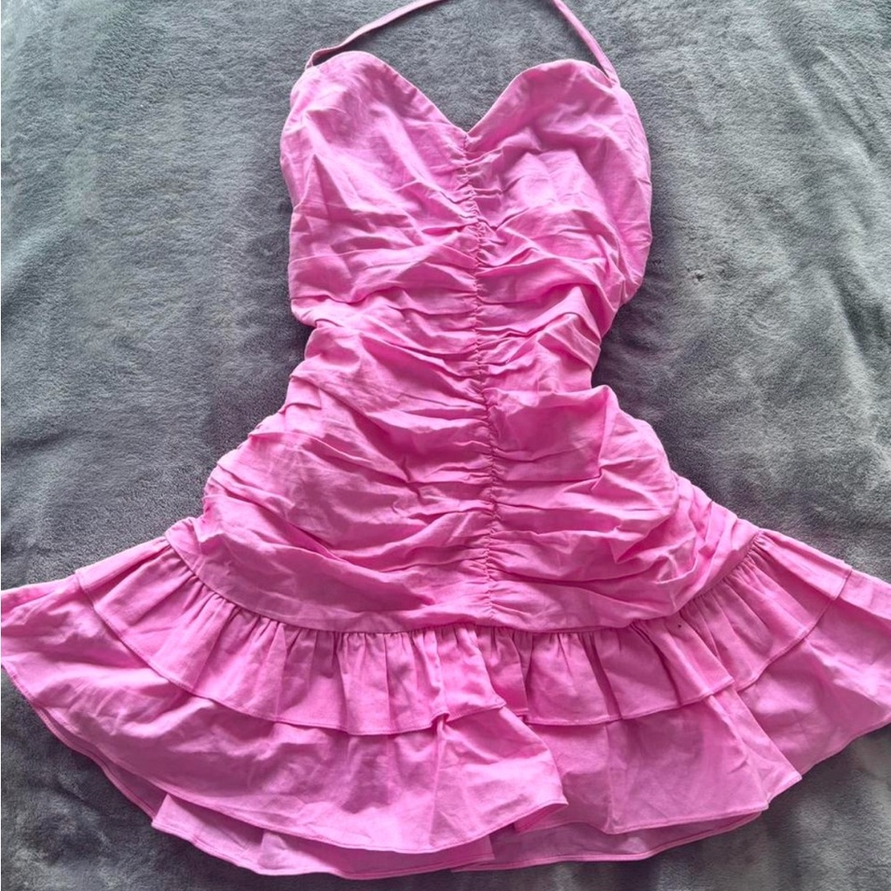 White Fox Boutique Pink Mini Dress